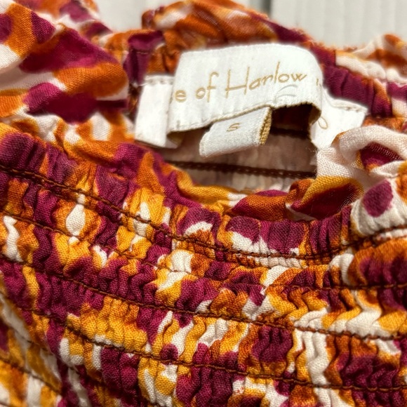 House of Harlow 1960 Smocked Maxi Dresses size Small - Picture 7 of 7